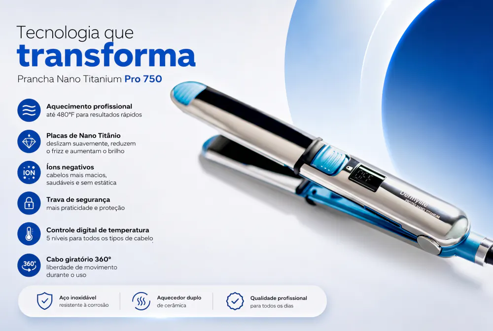 Detalhes do produto Dermylife Nano Titanium Pro 750