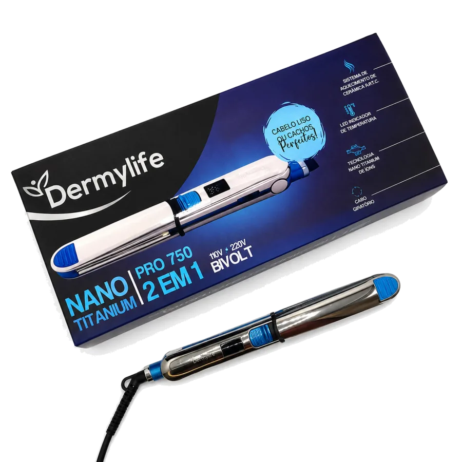Kit 1 Chapinha Dermylife Nano Titanium Pro 750