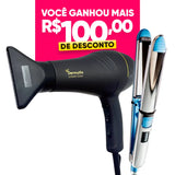 Kit Chapinha Nano Titanium Pro750 + Secador UltraPRO