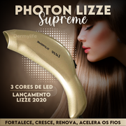 Photon Lizze Supreme - Lancamento Lizze 2020 -(3 cores de led) - Fortalece, Cresce, Renova, Trata e Acelera
